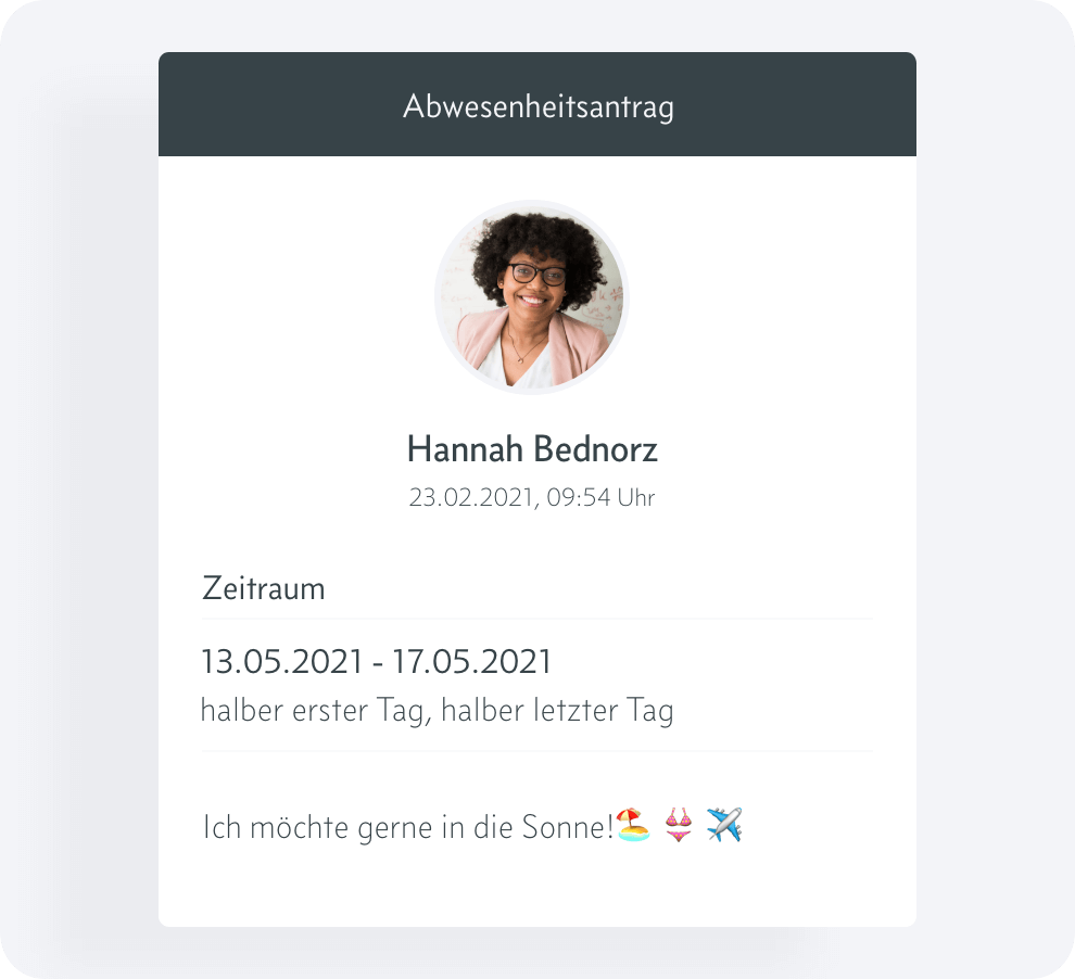Urlaubsanträge digital und einfach mit Ordio