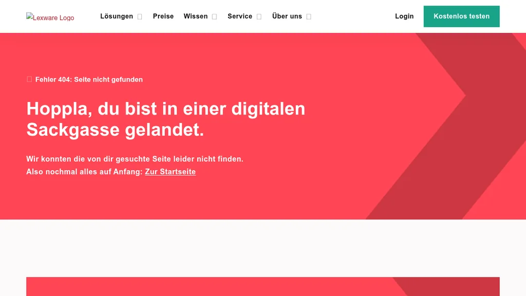 Lexware Kassensoftware Startseite (Screenshot Oktober 2026)