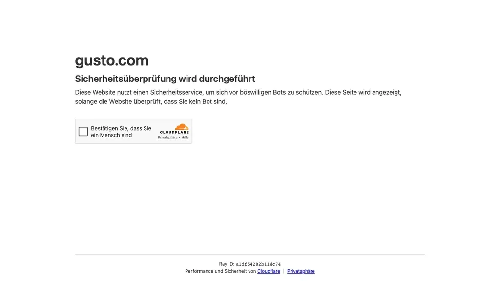Gusto employee offboarding software product page (screenshot July 2026)