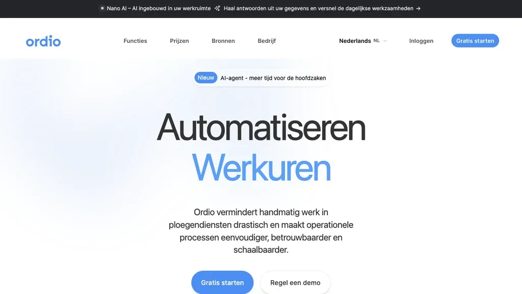 Ordio opleidingsbewijs en documentbeheer naast ploegenplanning (screenshot juli 2026)