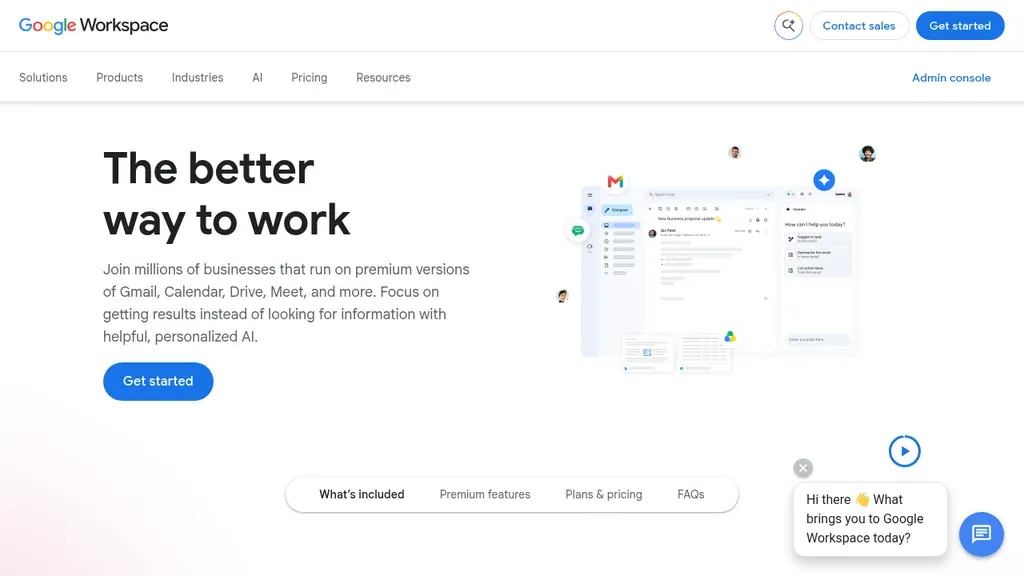 Google Workspace email docs and calendar for remote collaboration (screenshot September 2026)