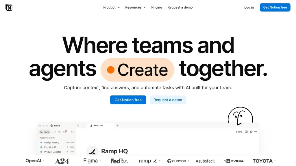 Notion docs and wiki for remote team knowledge (screenshot September 2026)