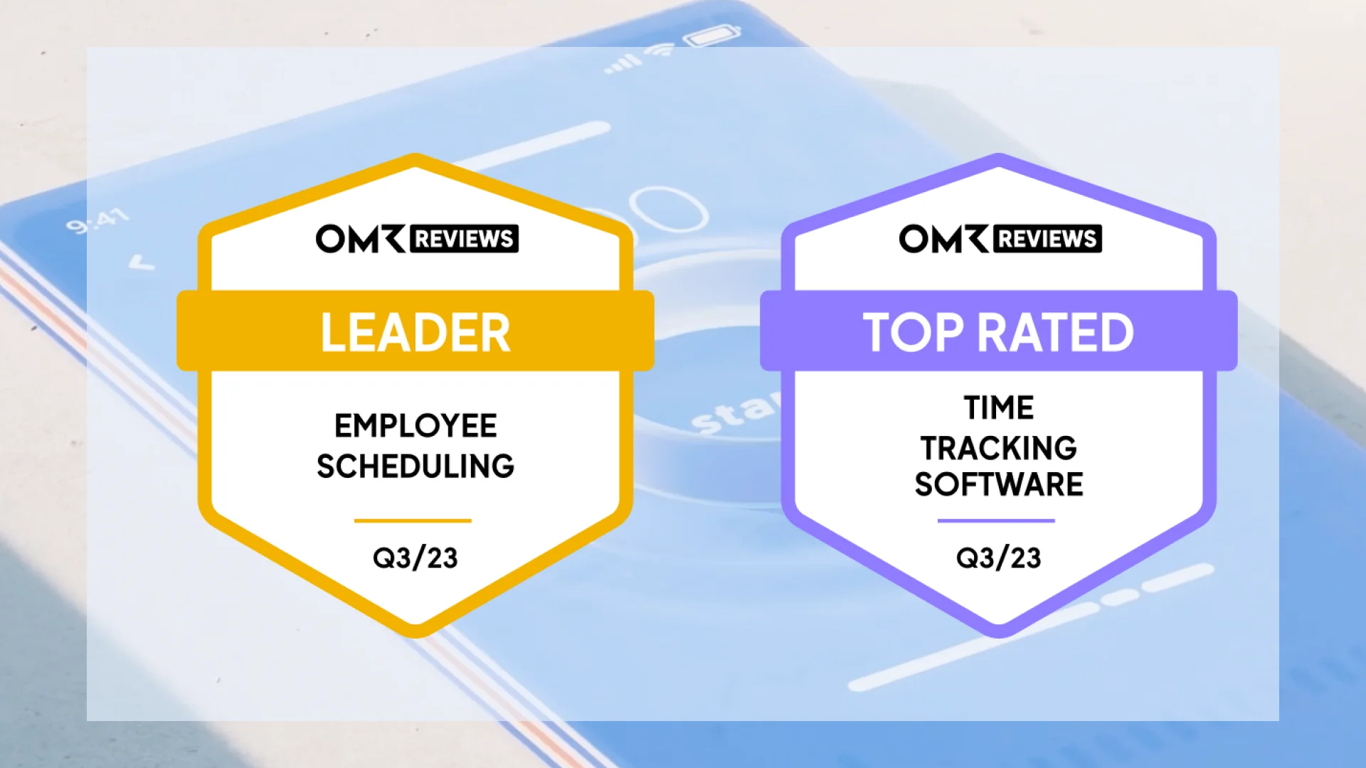 Ordio gewinnt 2 OMR Badges für Schichtplanung & HR | Ordio