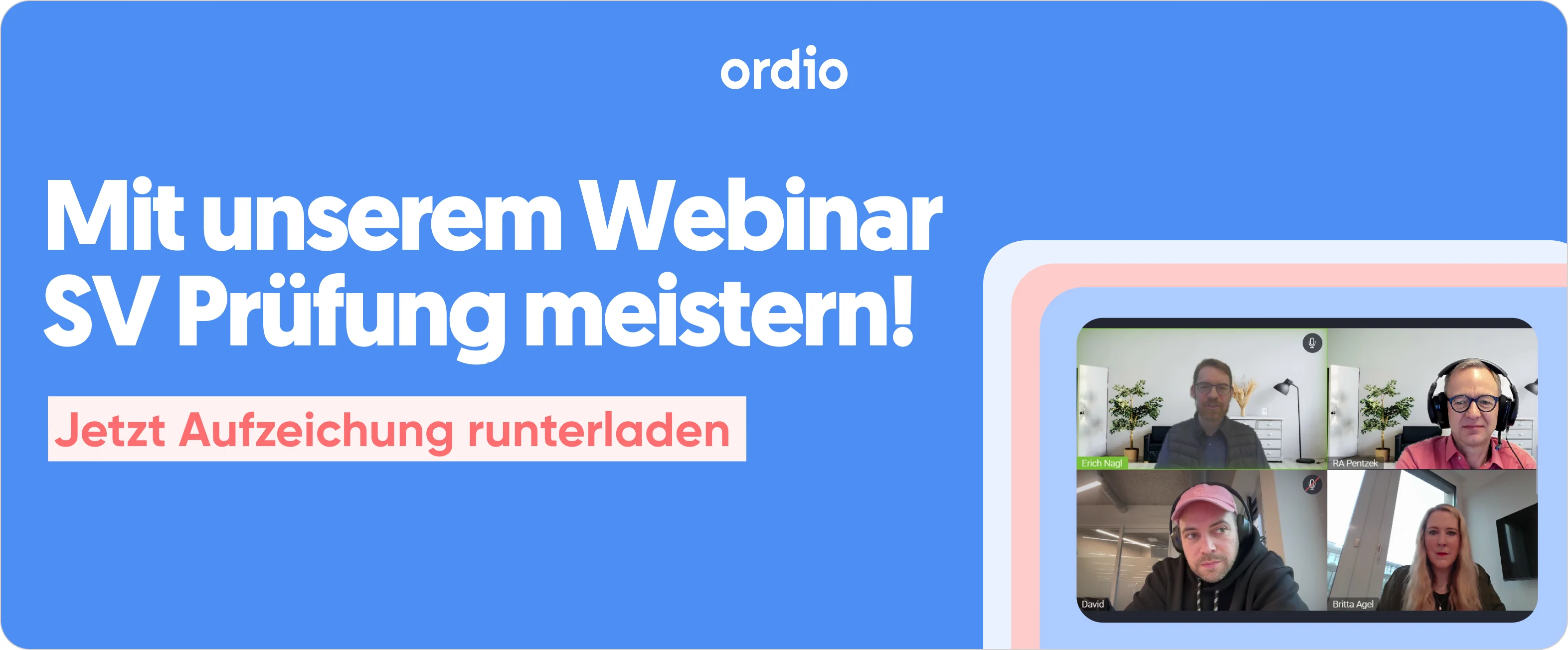 Webinar Recap – SV-Prüfung stressfrei meistern | Ordio
