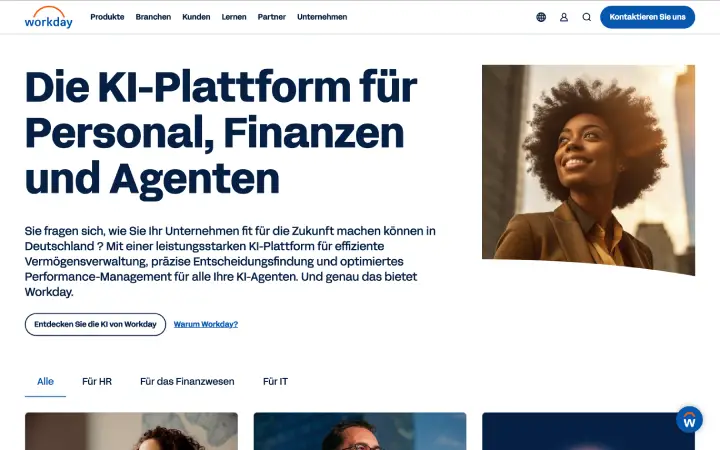 Workday Benutzeroberfläche für Schichtplanung und Zeiterfassung im Vergleich mit Ordio