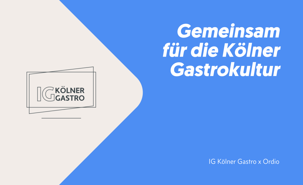 IG Kölner Gastro x Ordio